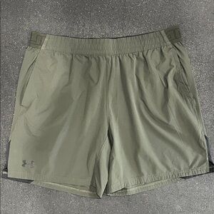 Under Armour Men's Green Athletic Shorts